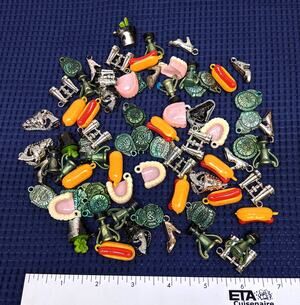 Vintage Mid-Century Gumball Machine Prizes - 1960s - 3oz, about 50-60 Pieces